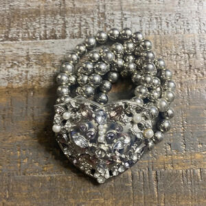 Paula Abdul QVC heart bracelet